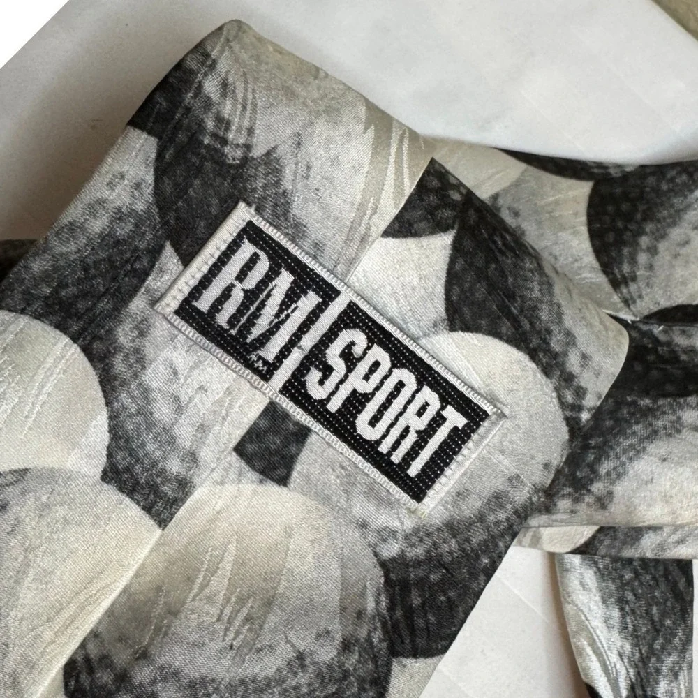 Vintage‎ 1995 Ralph Marlin RM Sport Golf Ball Print Silk Tie Just Balls